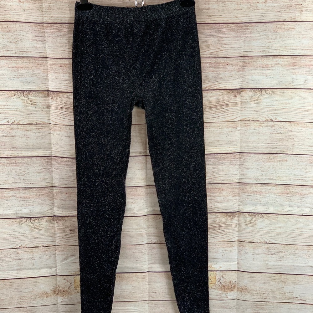 No Boundaries Shiny Black Leggings - Picture 3 of 5